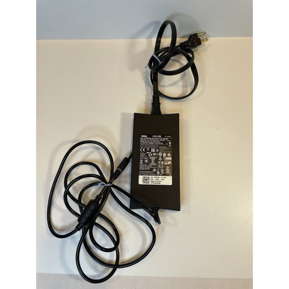 Genuine Dell 130W 19.5V AC Power Adapter Laptop Charger LA130PM190 Tip 7.4mm OEM